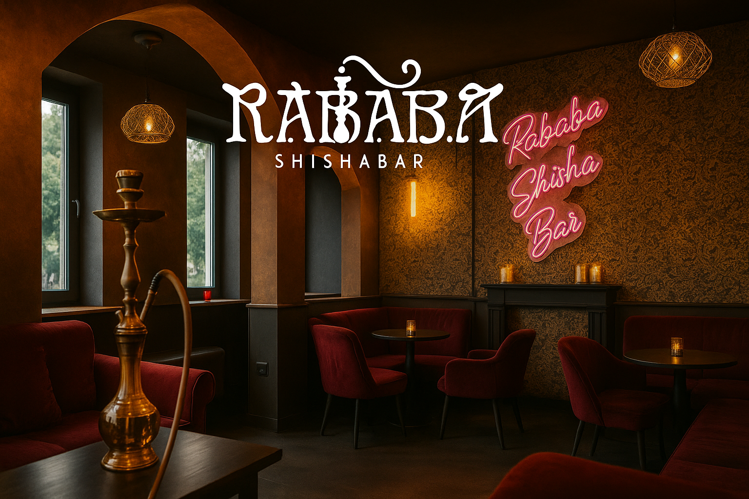 Gemütliche Lounge-Atmosphäre in der Rababa Shisha-Bar Leipzig